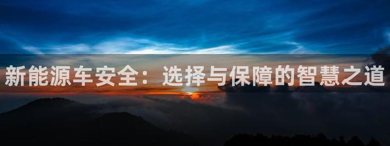 门徒娱乐圈主管的是谁呀:新能源车安全:选择与保障的智慧之道